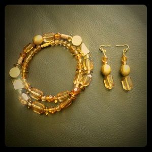 Kids Necklace earring set